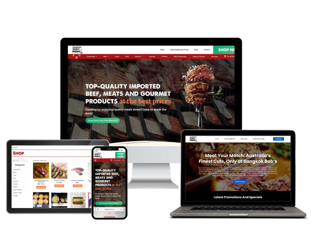 Bangkok Bib's website and online store