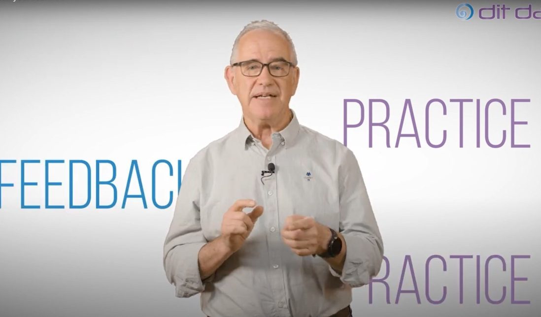 Green screen training shot